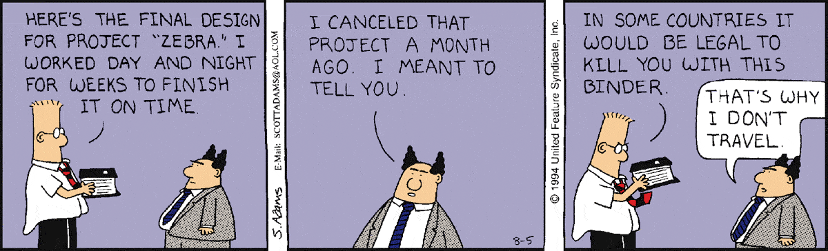 Dilbert Cartoon